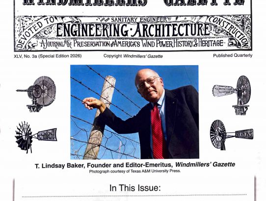 XLV, No. 3a (Special Edition 2026), Windmillers' Gazette
