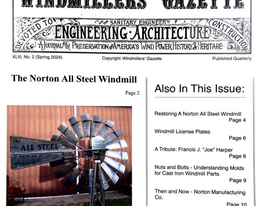 XLIII, No. 2 (Spring 2024), Windmillers' Gazette