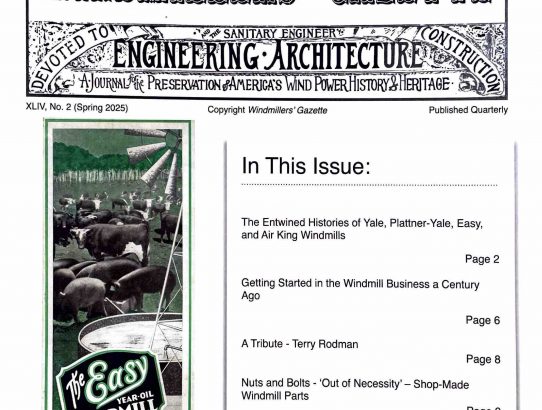 XLIV, No. 2 (Spring 2025), Windmillers' Gazette